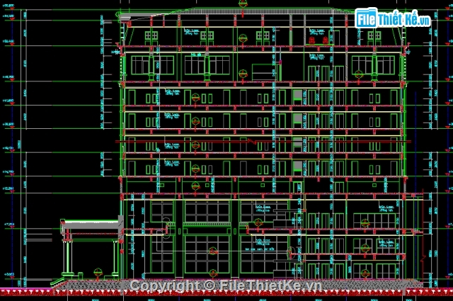 File Auto cad,hồ sơ bản vẽ,bản vẽ khách sạn,khách sạn Hạ Long dream